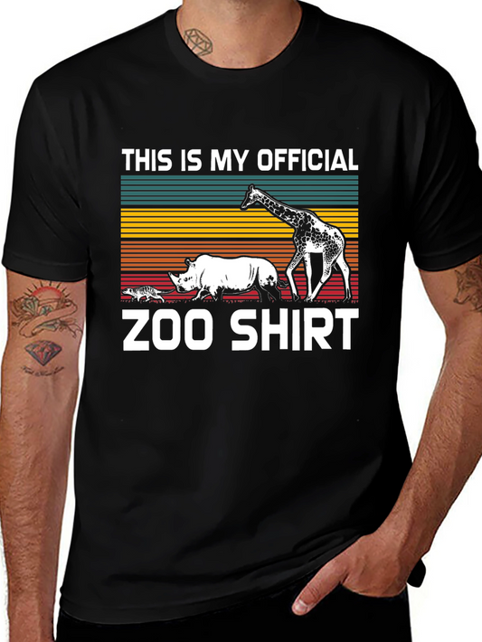 Zoo Animal Graphic T-Shirt
