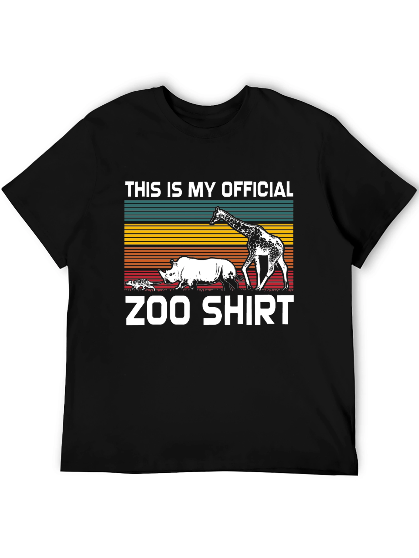 Zoo Animal Graphic T-Shirt