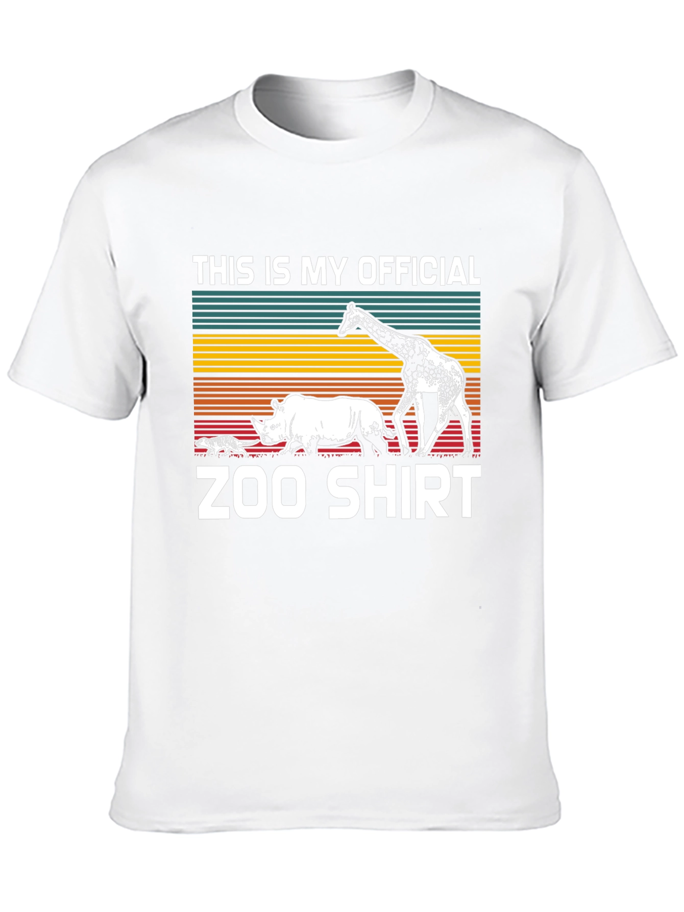 Zoo Animal Graphic T-Shirt