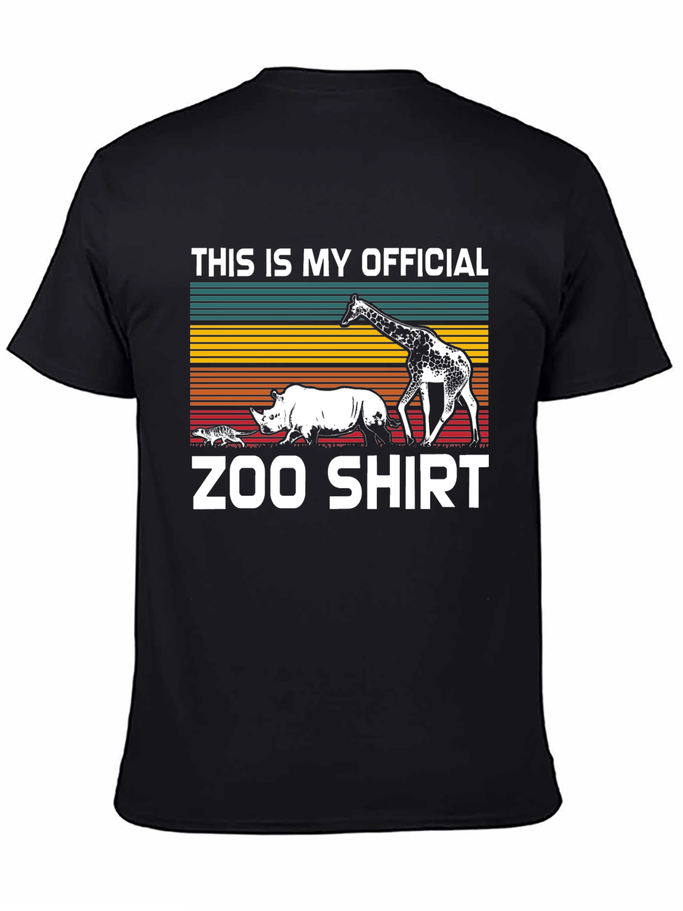 Zoo Animal Graphic T-Shirt