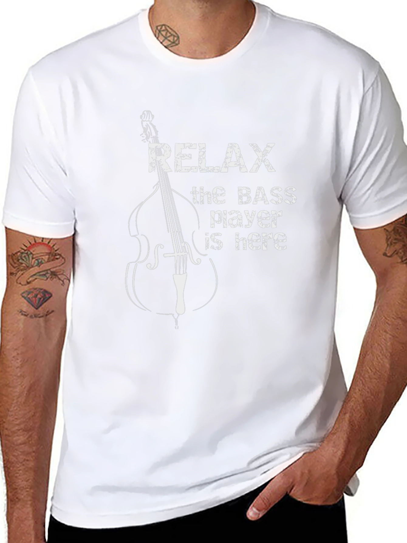 Relax The Bass Player Is Here T-Shirt