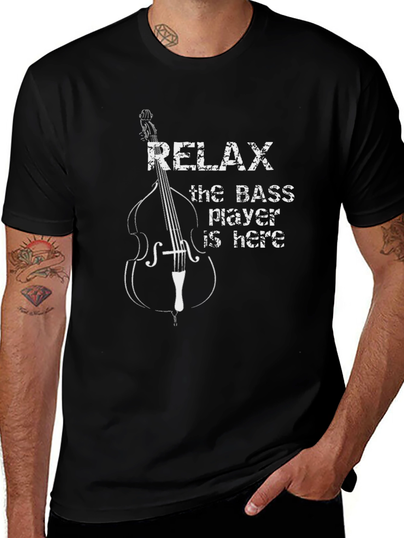 Relax The Bass Player Is Here T-Shirt