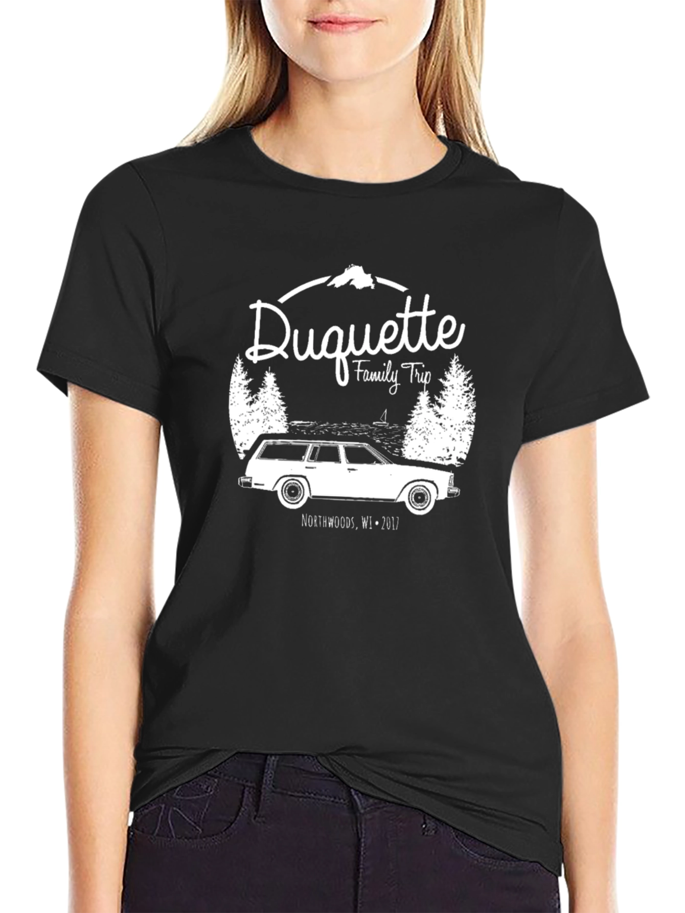 Duquette Family Trip T-Shirt Northwoods WI 2017