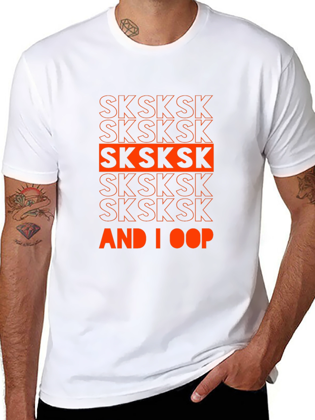 SKSKSK And I Oop Graphic T-Shirt