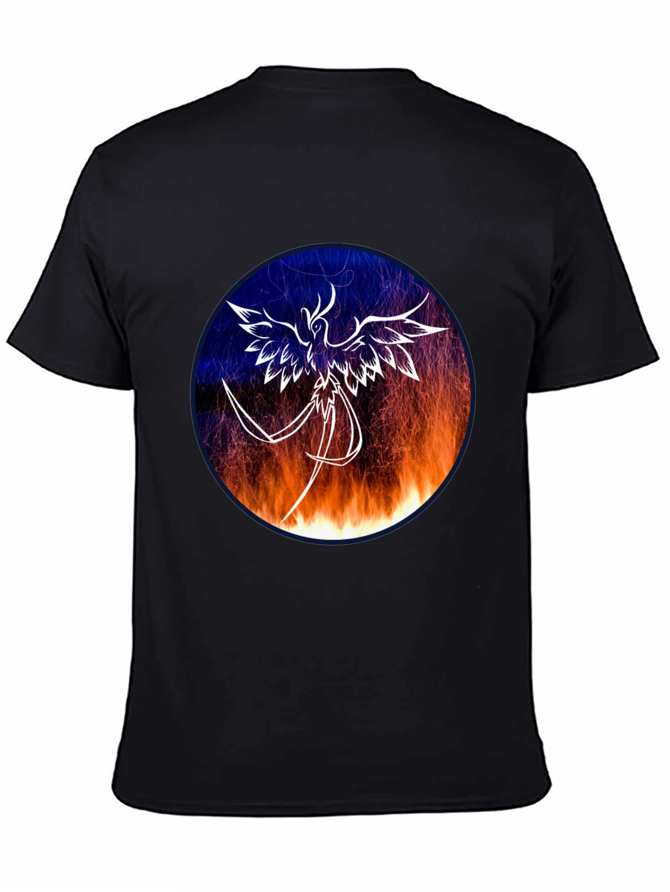 Phoenix Graphic Tee - Mens Black T-Shirt