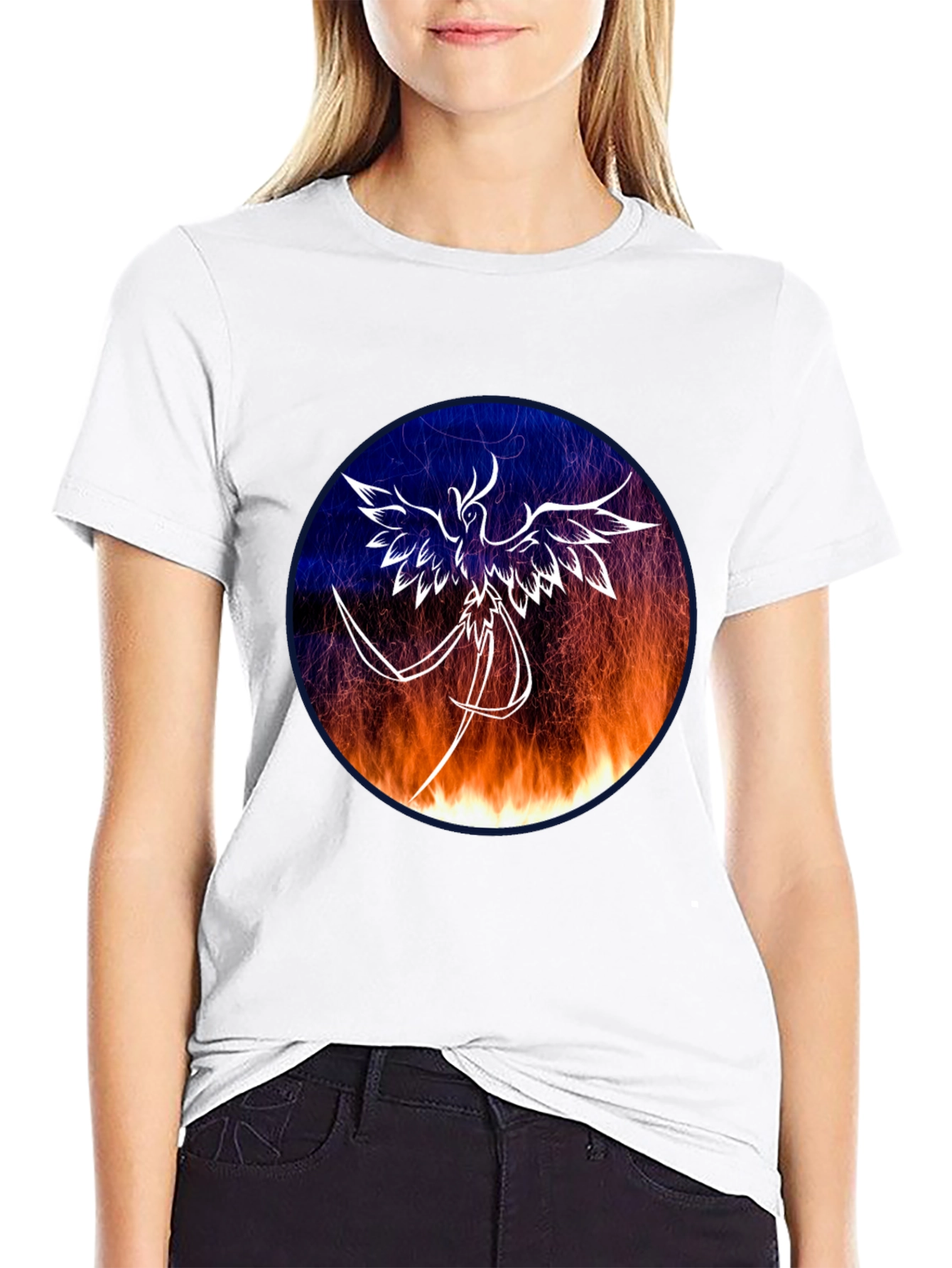 Phoenix Graphic Tee - Mens Black T-Shirt
