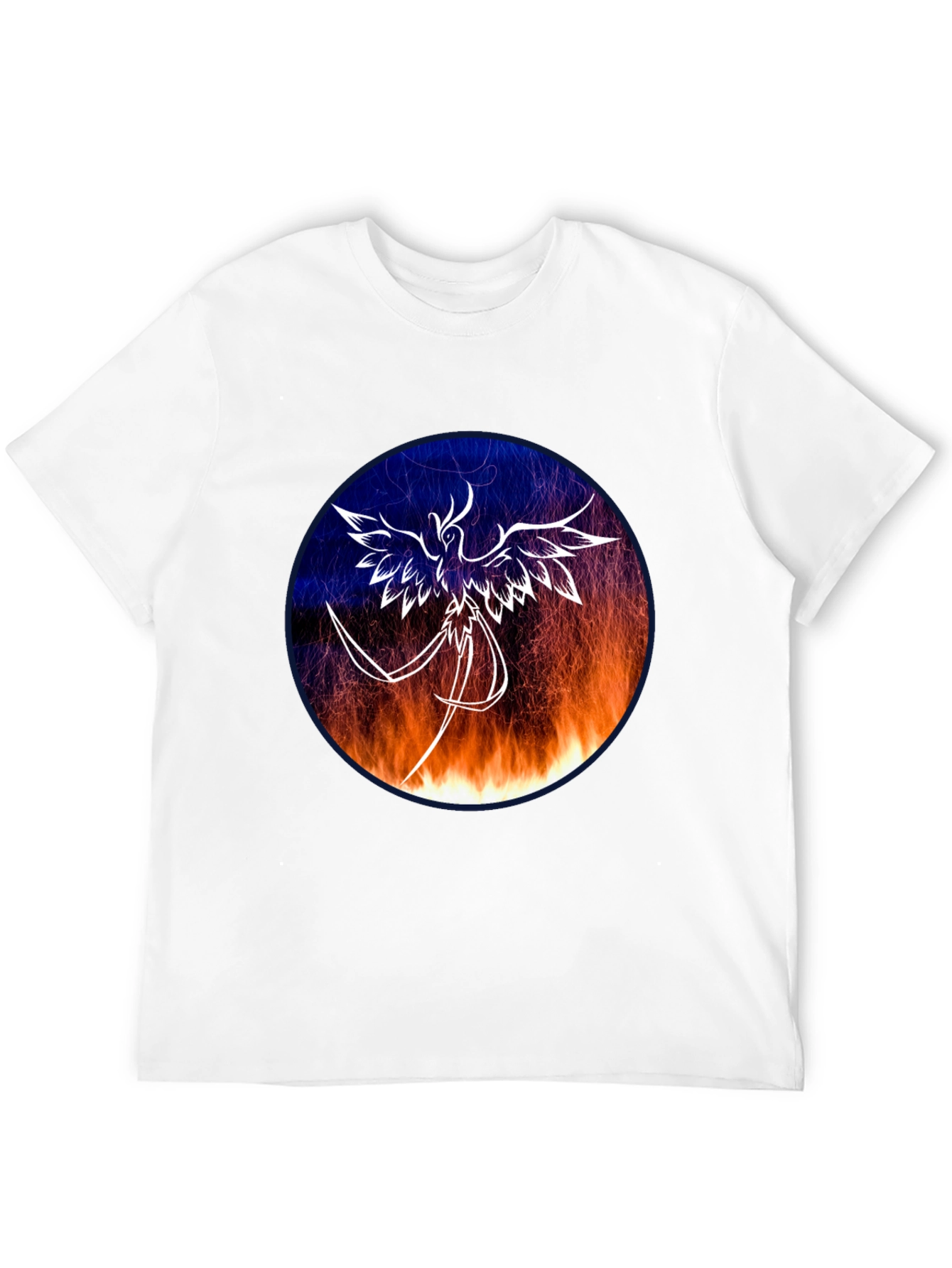Phoenix Graphic Tee - Mens Black T-Shirt