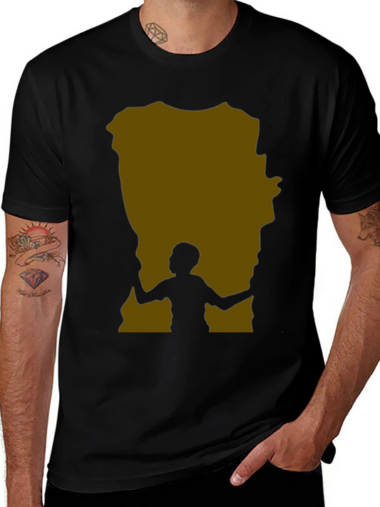 Silhouette Atlas T-Shirt - Unique Graphic Tee