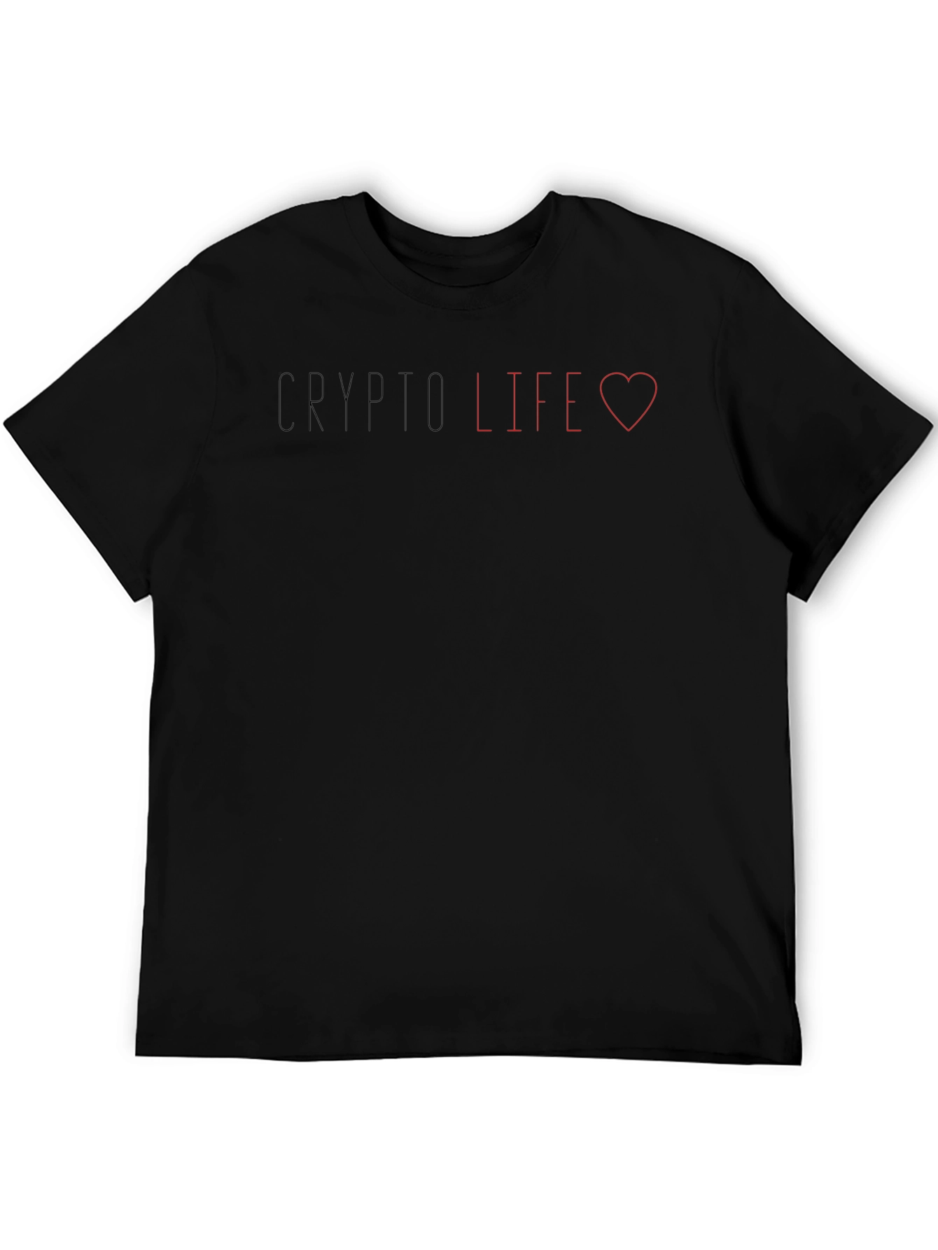 Crypto Life T-Shirt - Bitcoin Lover Tee