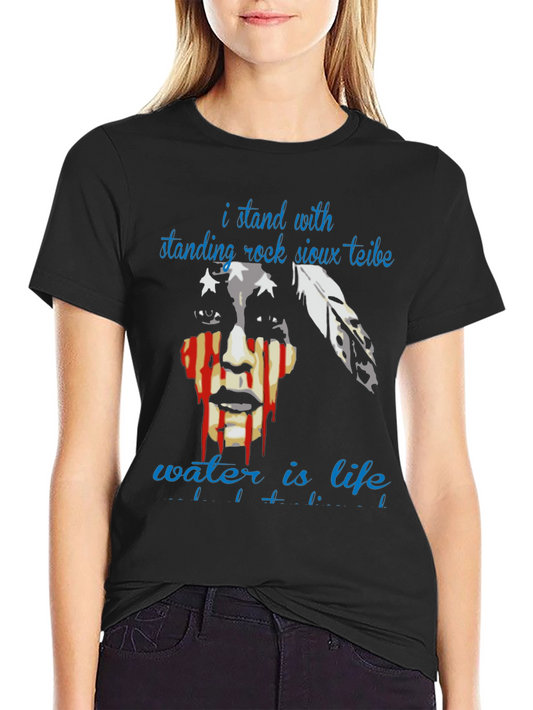 Standing Rock Sioux Tribe Graphic T-Shirt