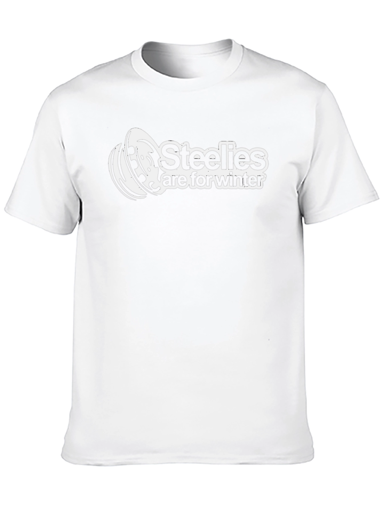 Steelies Are For Winter - Black Graphic Tee