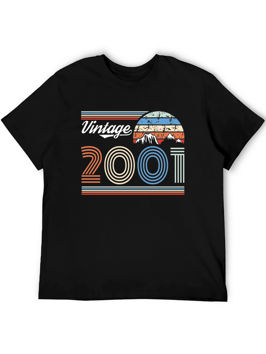 Vintage 2001 Retro Graphic T-Shirt