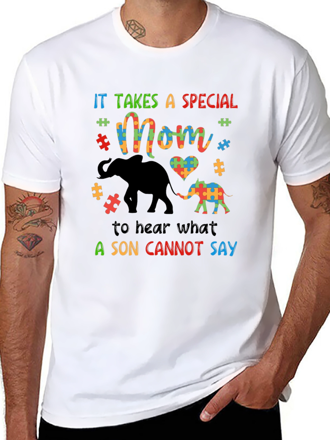 Special Mom Autism Awareness T-Shirt