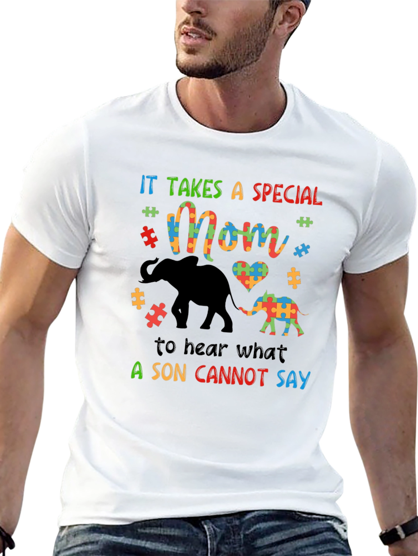 Special Mom Autism Awareness T-Shirt