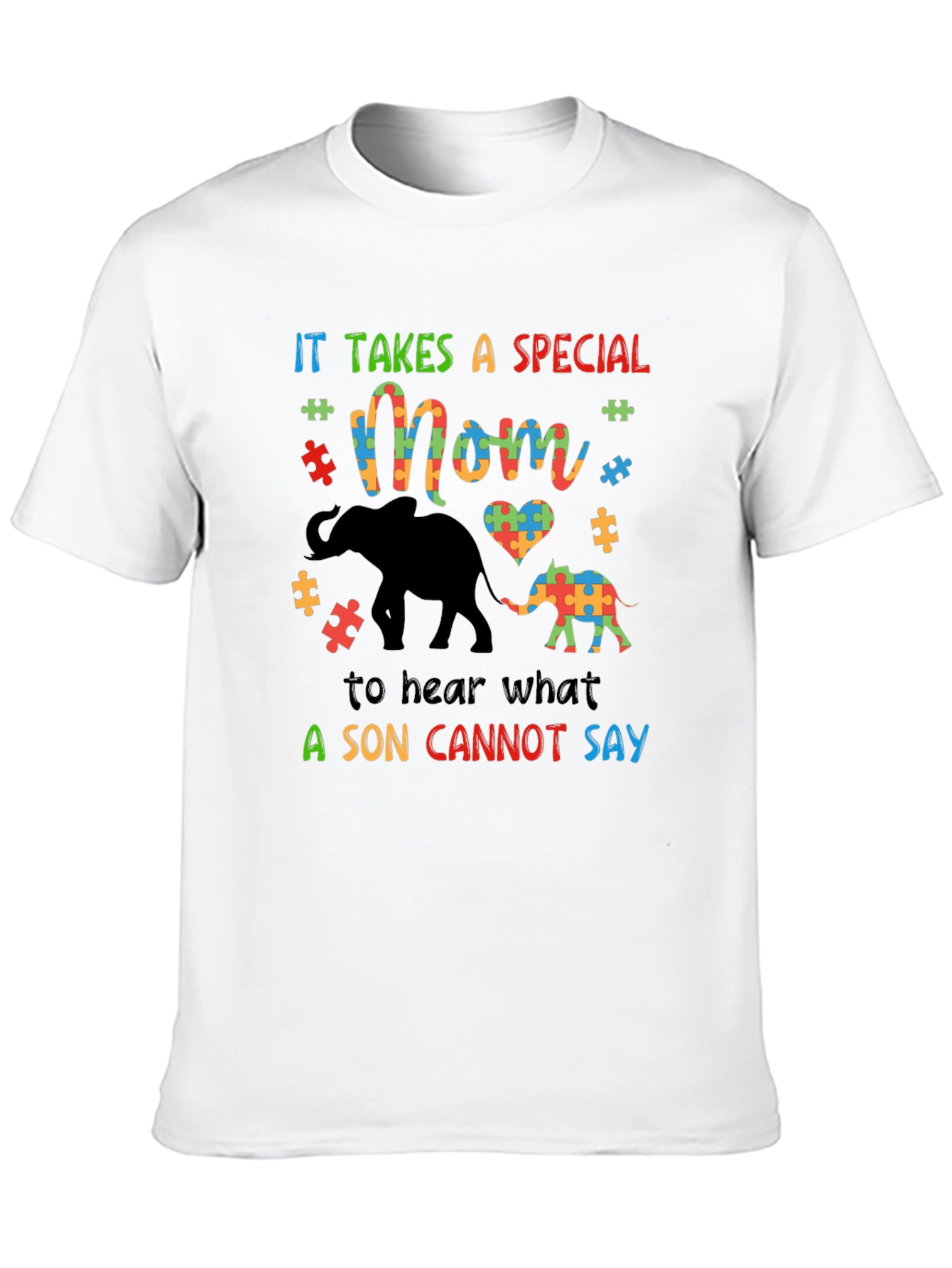 Special Mom Autism Awareness T-Shirt