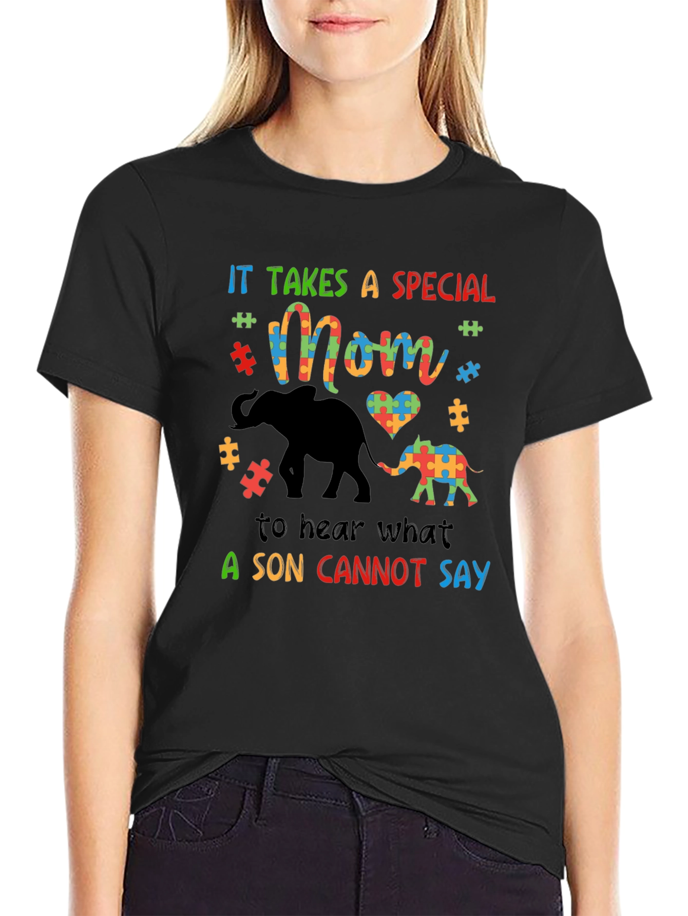 Special Mom Autism Awareness T-Shirt