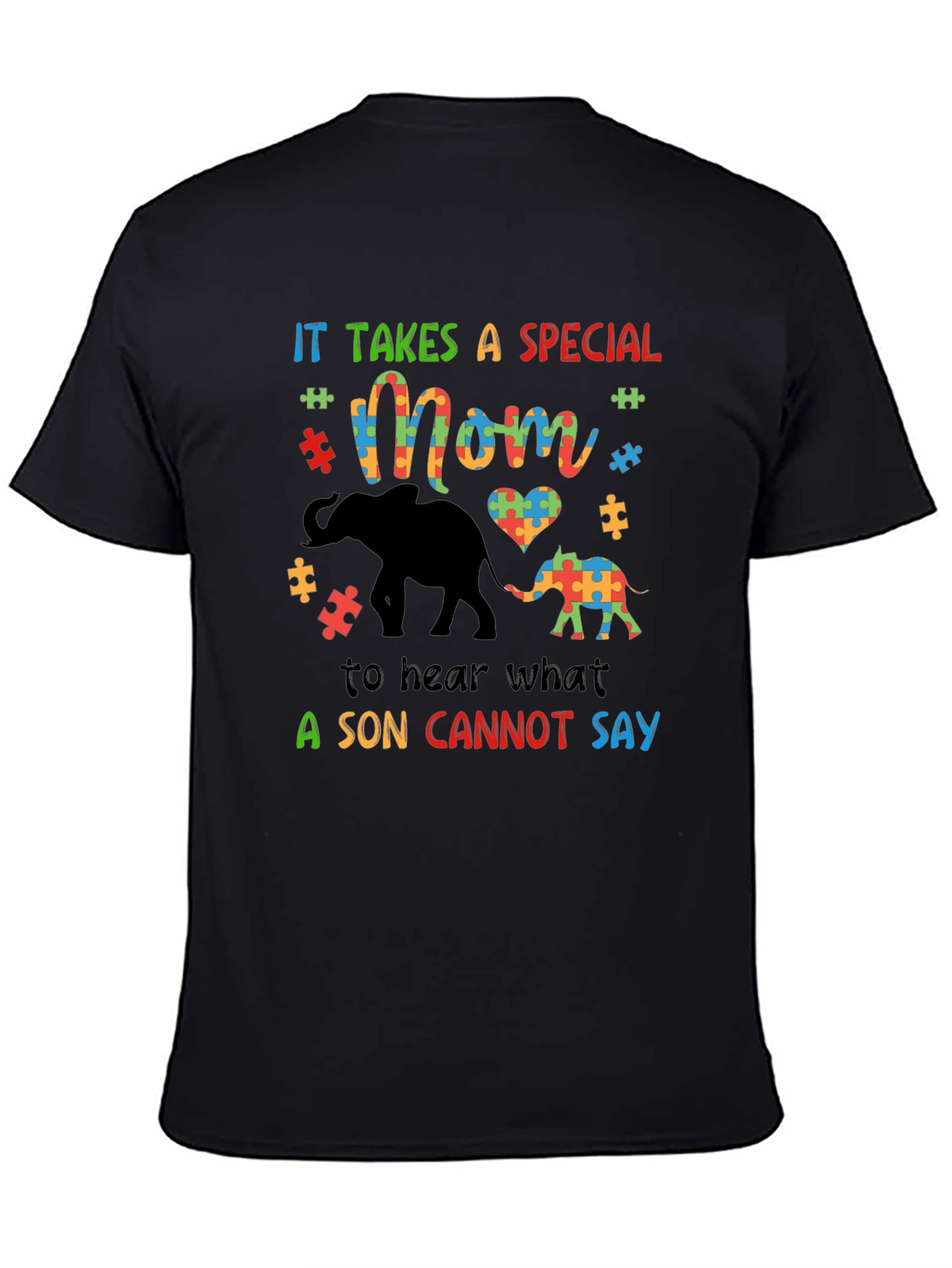 Special Mom Autism Awareness T-Shirt