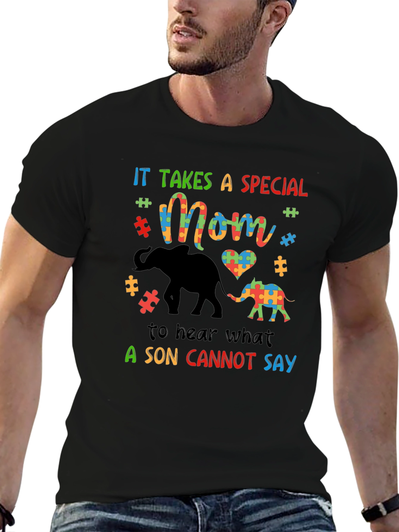 Special Mom Autism Awareness T-Shirt