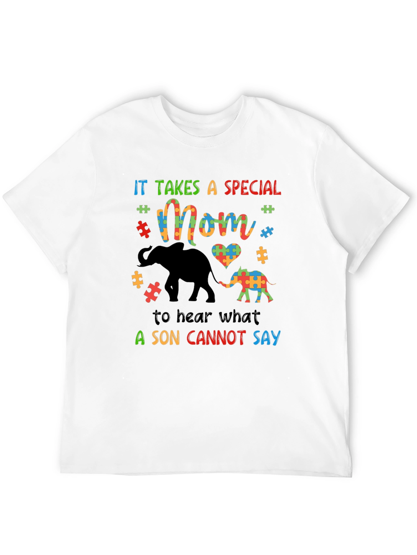 Special Mom Autism Awareness T-Shirt
