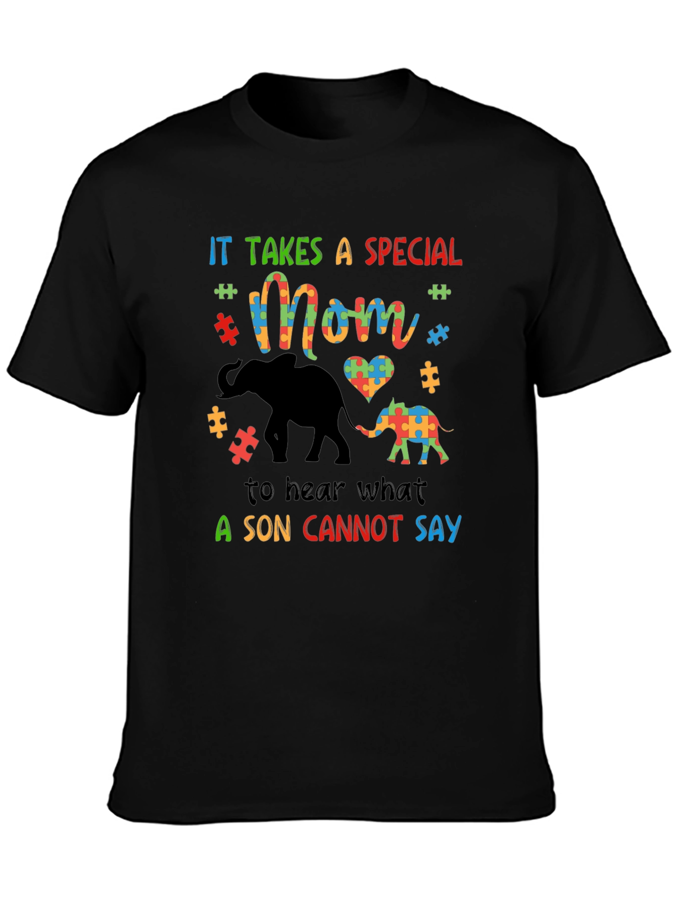 Special Mom Autism Awareness T-Shirt