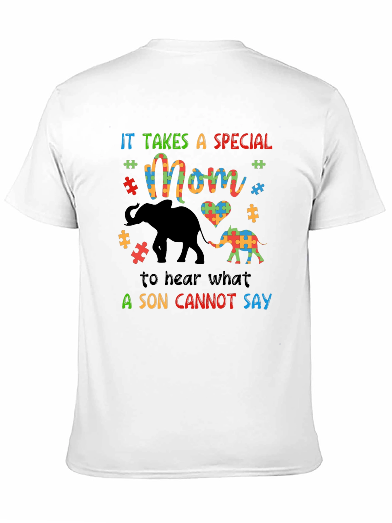 Special Mom Autism Awareness T-Shirt