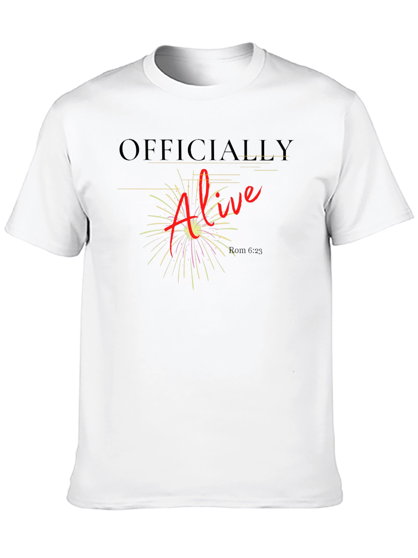 Officially Alive Graphic Tee - Black