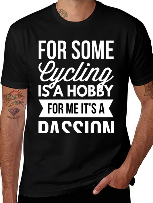 Cycling Passion T-Shirt - Hobby vs Passion Tee