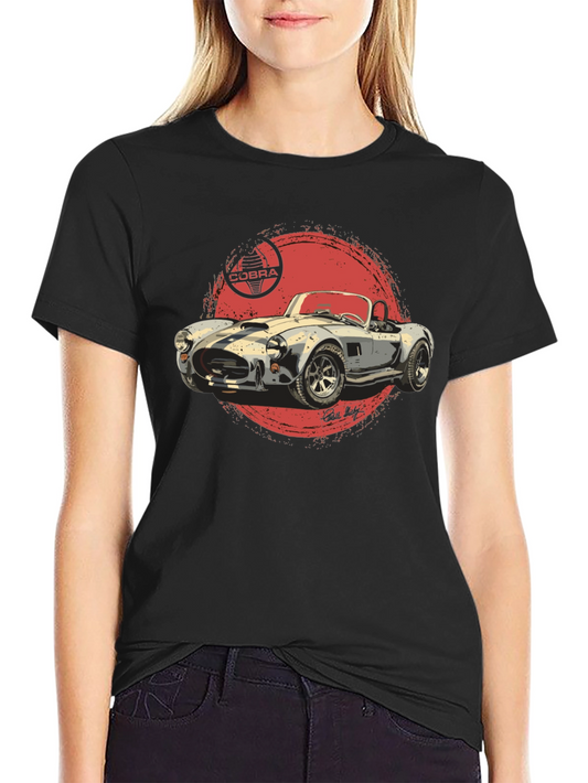 Cobra Car Graphic Black T-Shirt
