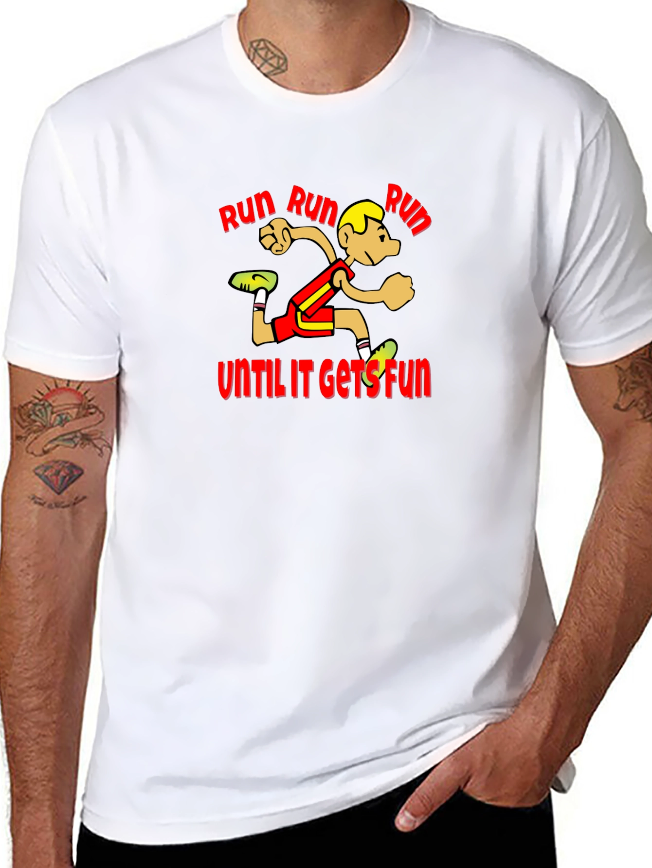 Run Until It Gets Fun T-Shirt