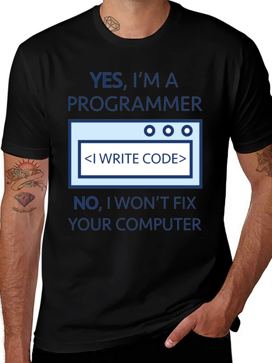 Programmer T-Shirt - Funny Coding Gift