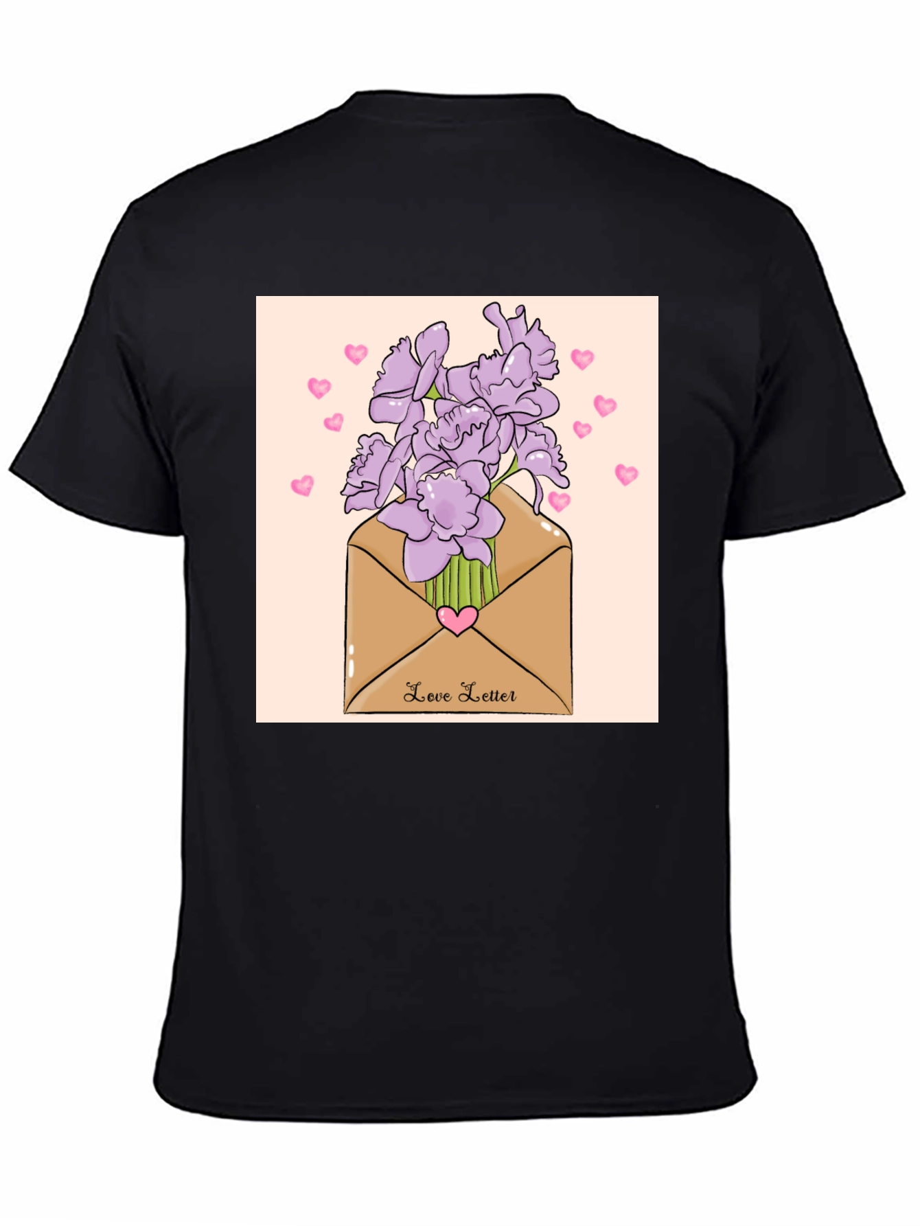Love Letter Floral T-Shirt - Stylish Unisex Design