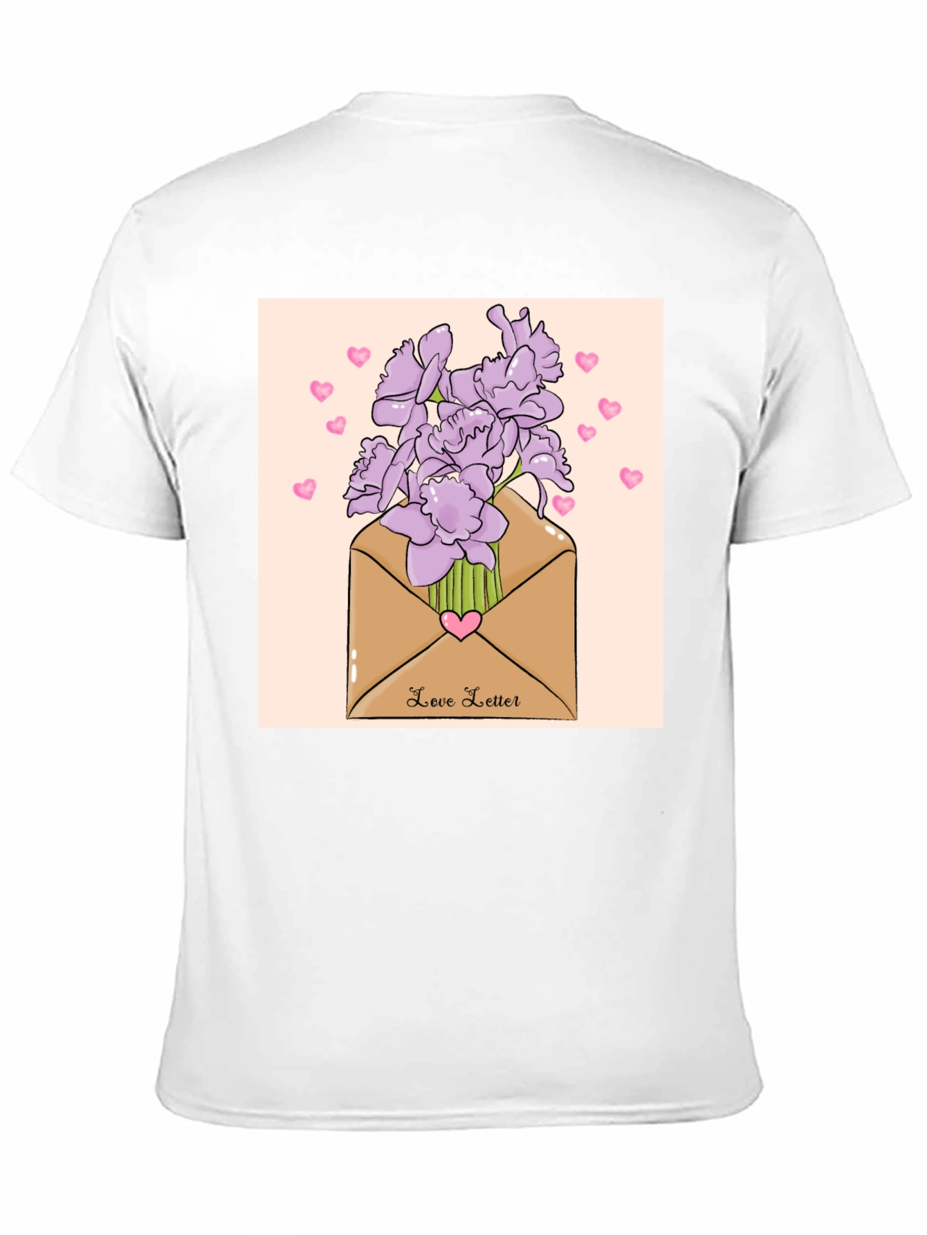 Love Letter Floral T-Shirt - Stylish Unisex Design