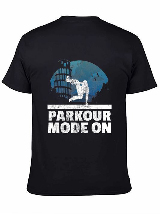 Parkour Mode On T-Shirt Black
