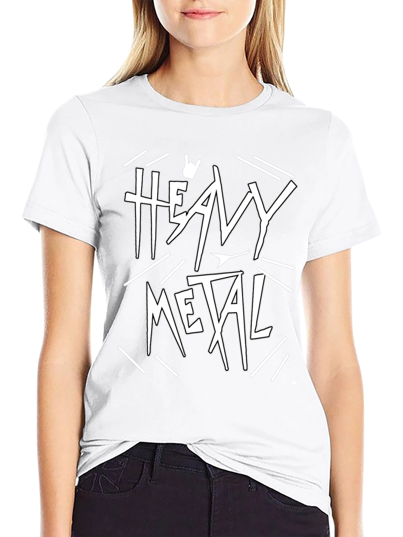 Heavy Metal Graphic Tee - Rock and Roll T-Shirt