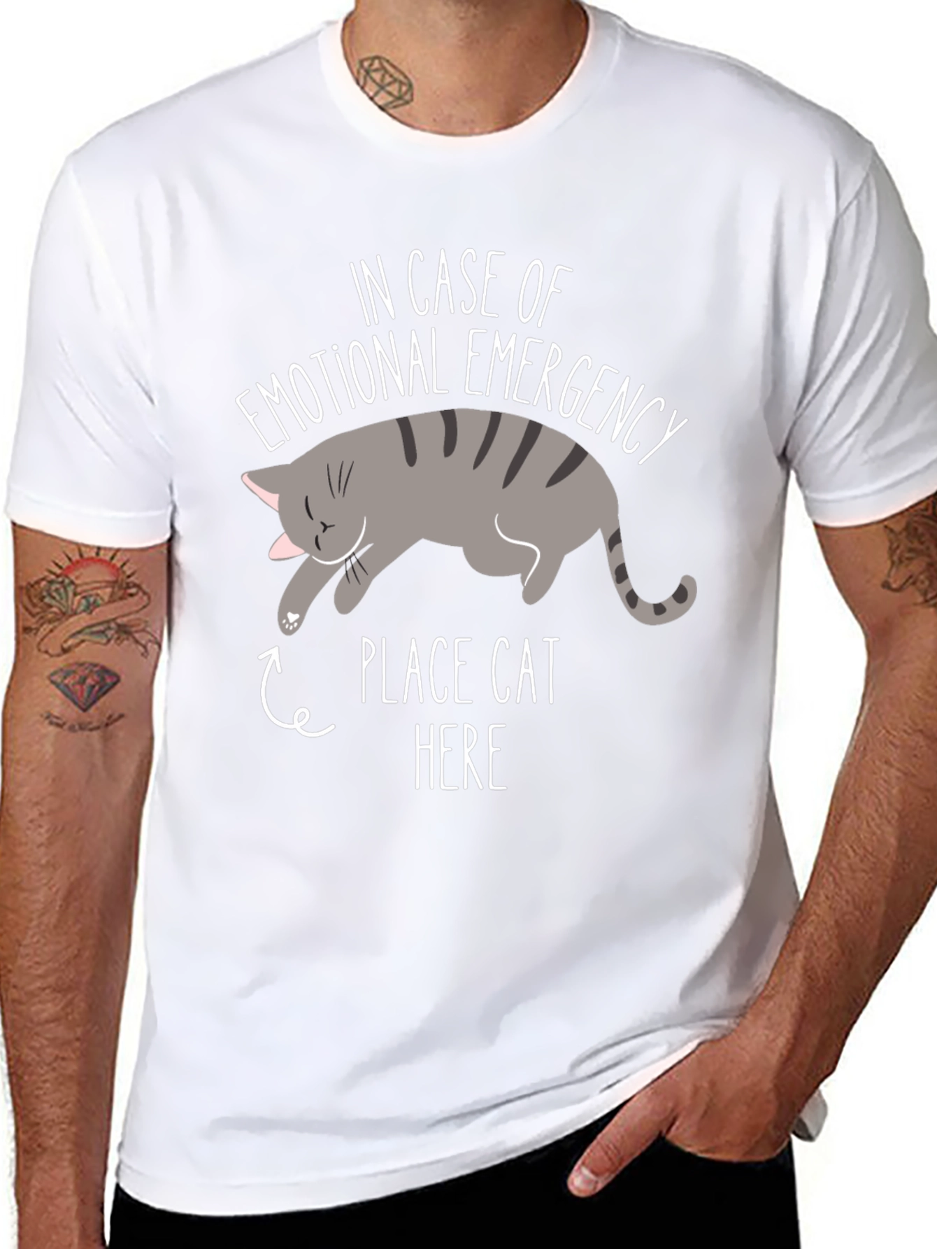 Emotional Emergency Cat T-Shirt
