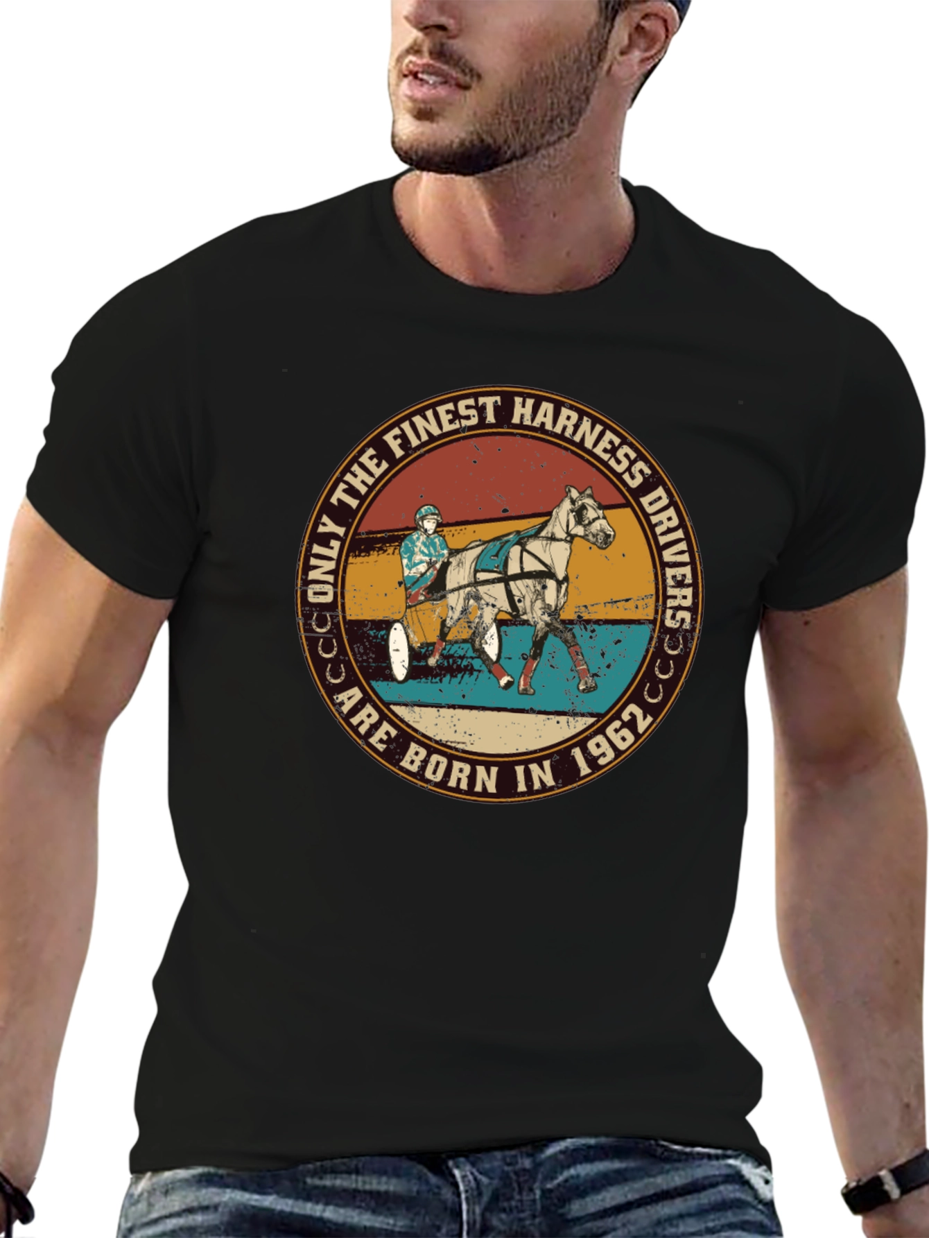 Finest Harness Drivers Born in 1962 T-Shirt