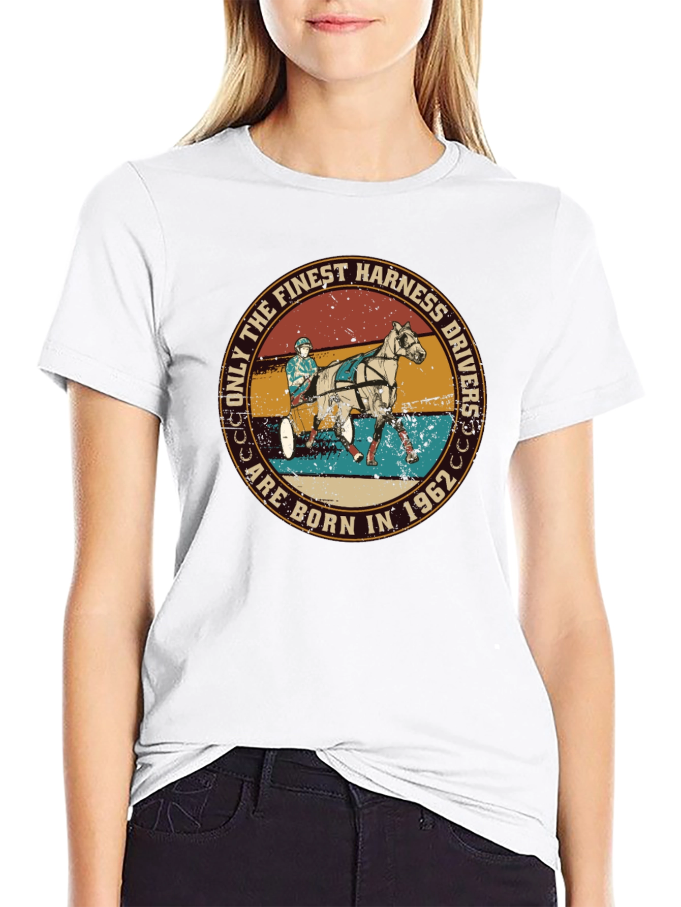 Finest Harness Drivers Born in 1962 T-Shirt