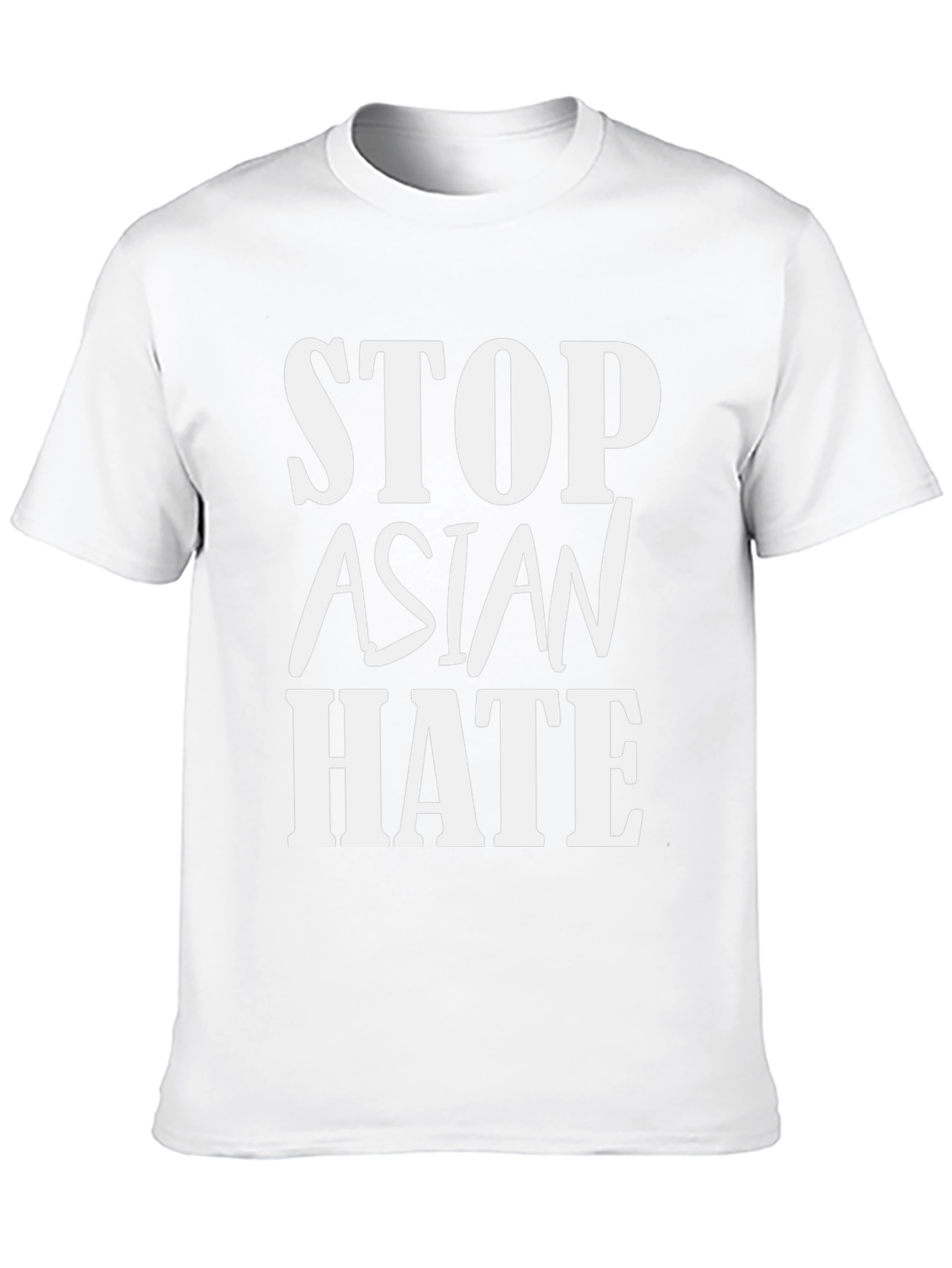 Stop Asian Hate Graphic Tee - Activism T-Shirt