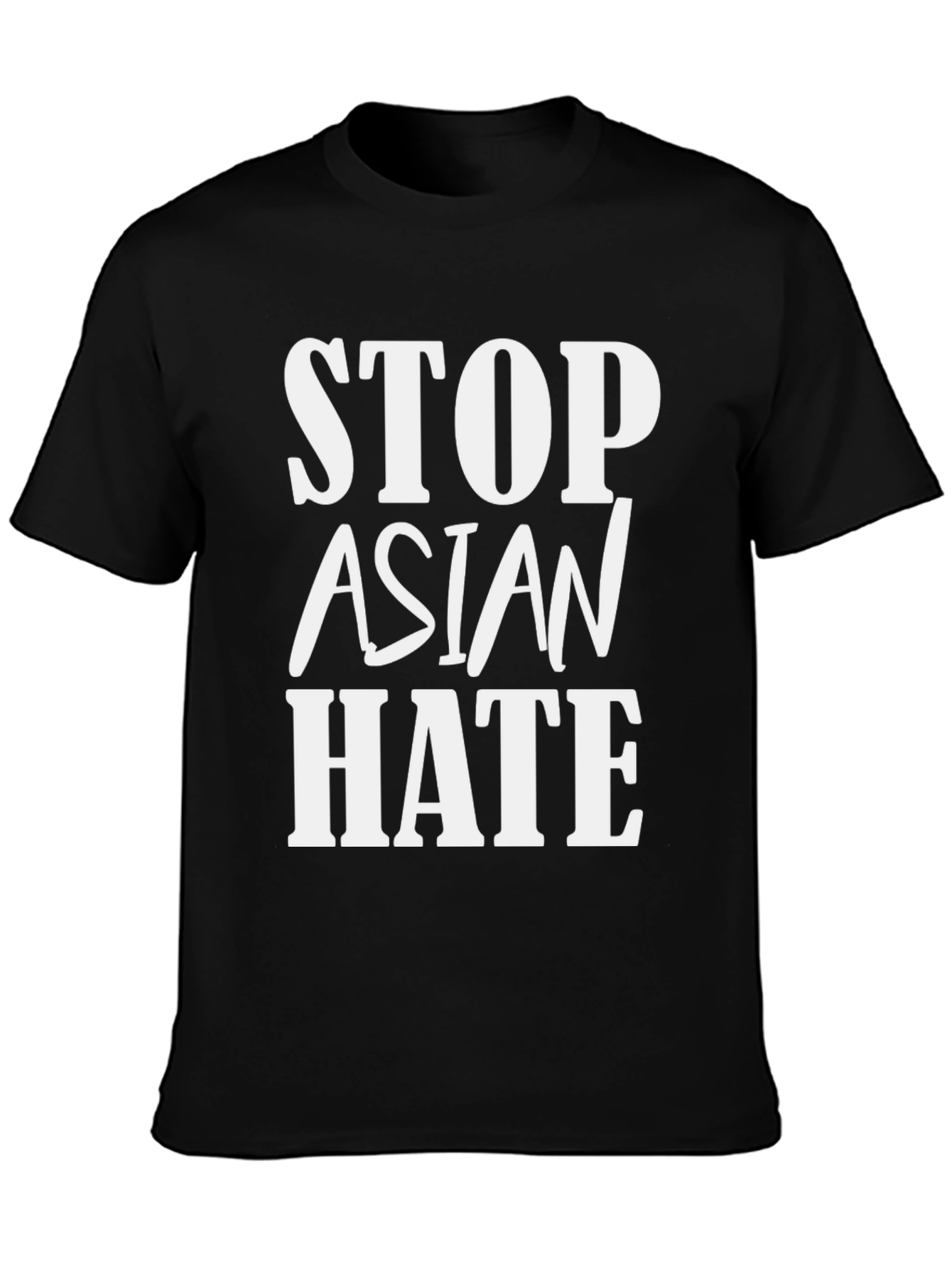 Stop Asian Hate Graphic Tee - Activism T-Shirt