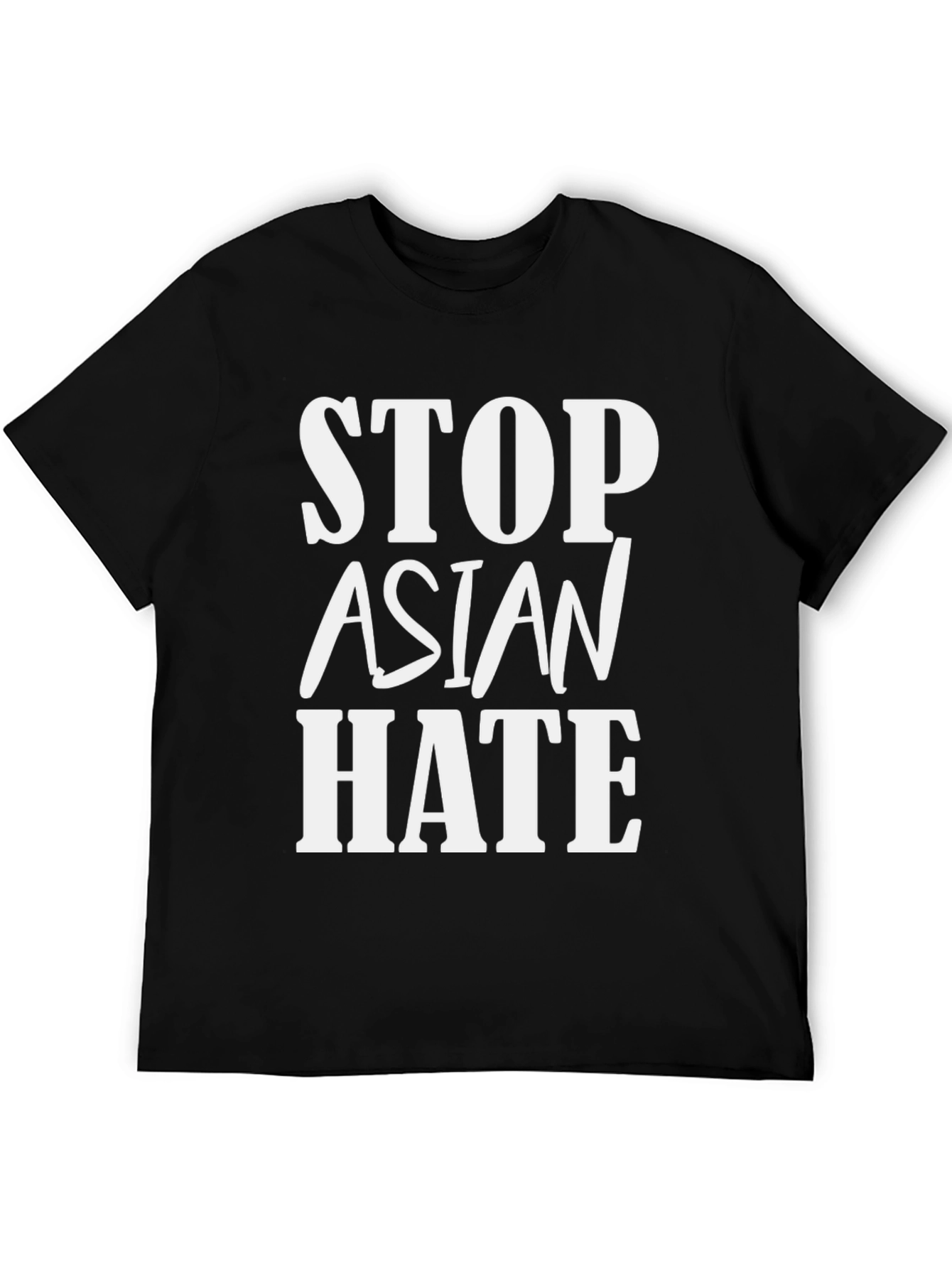 Stop Asian Hate Graphic Tee - Activism T-Shirt