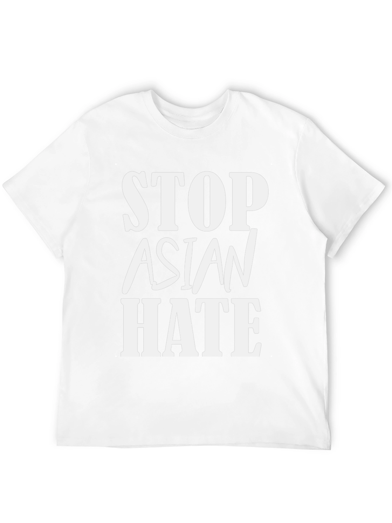 Stop Asian Hate Graphic Tee - Activism T-Shirt
