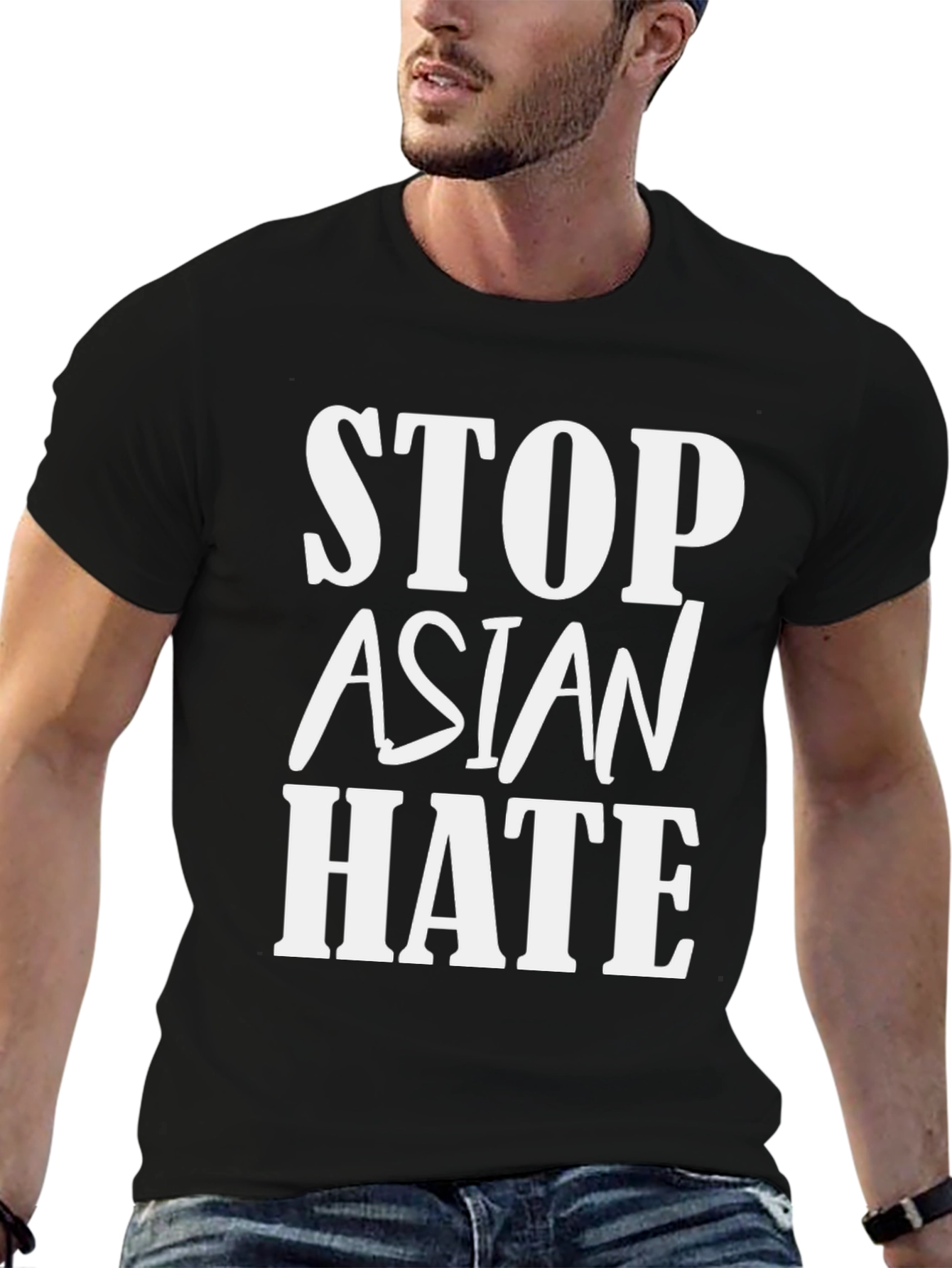 Stop Asian Hate Graphic Tee - Activism T-Shirt