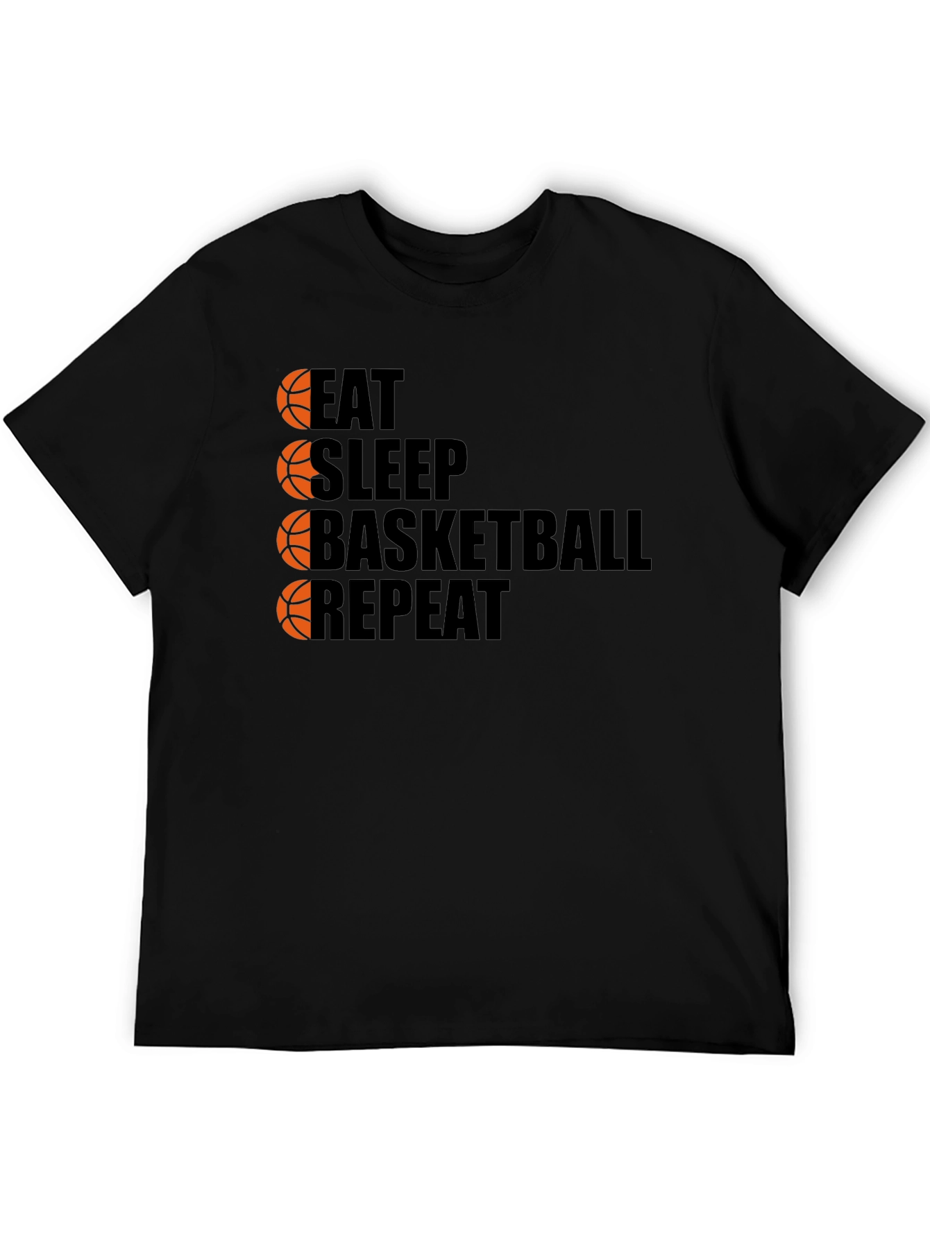 Eat Sleep Basketball Repeat T-Shirt