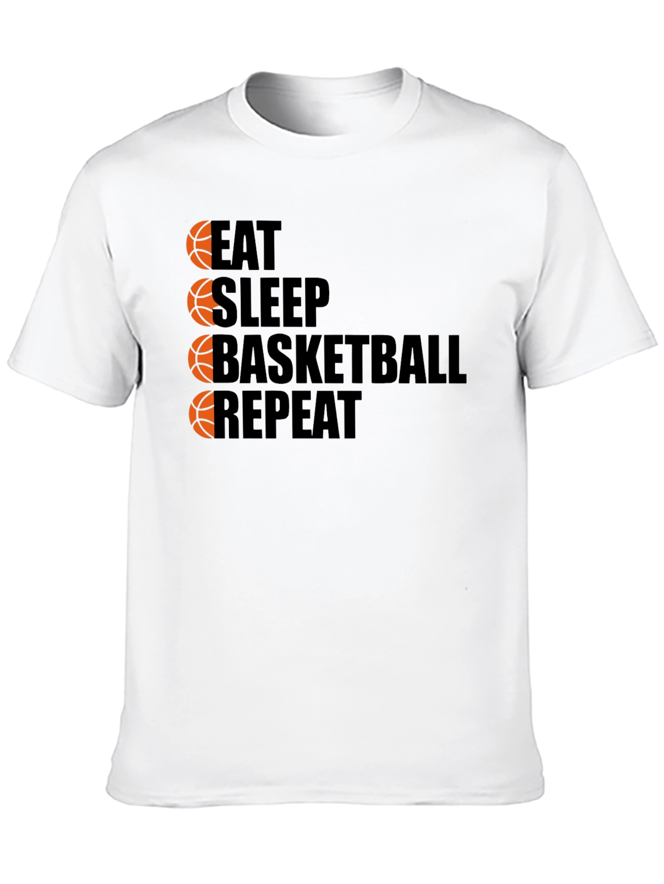 Eat Sleep Basketball Repeat T-Shirt