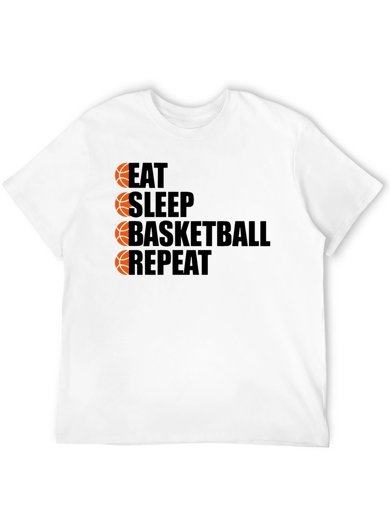 Eat Sleep Basketball Repeat T-Shirt
