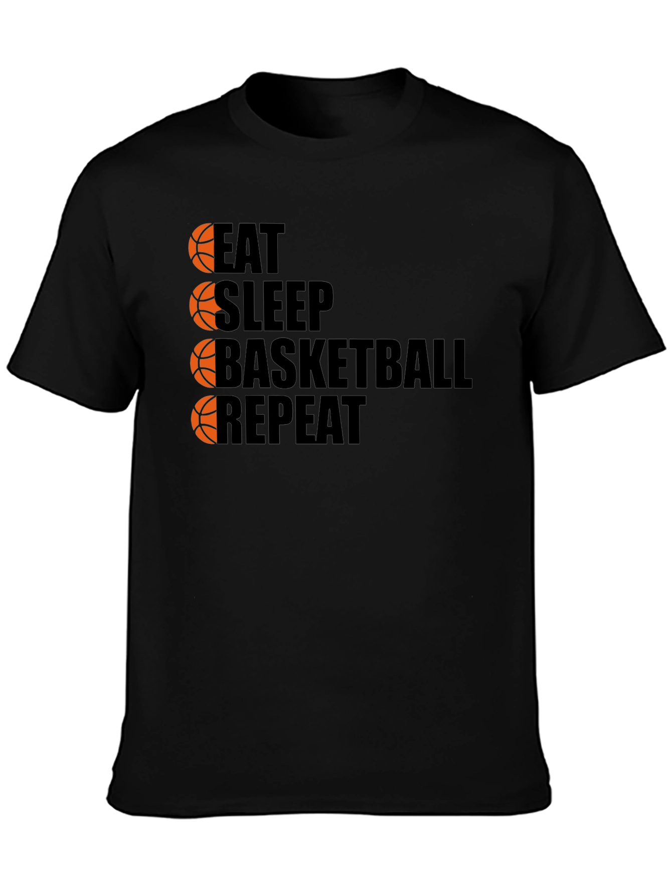 Eat Sleep Basketball Repeat T-Shirt