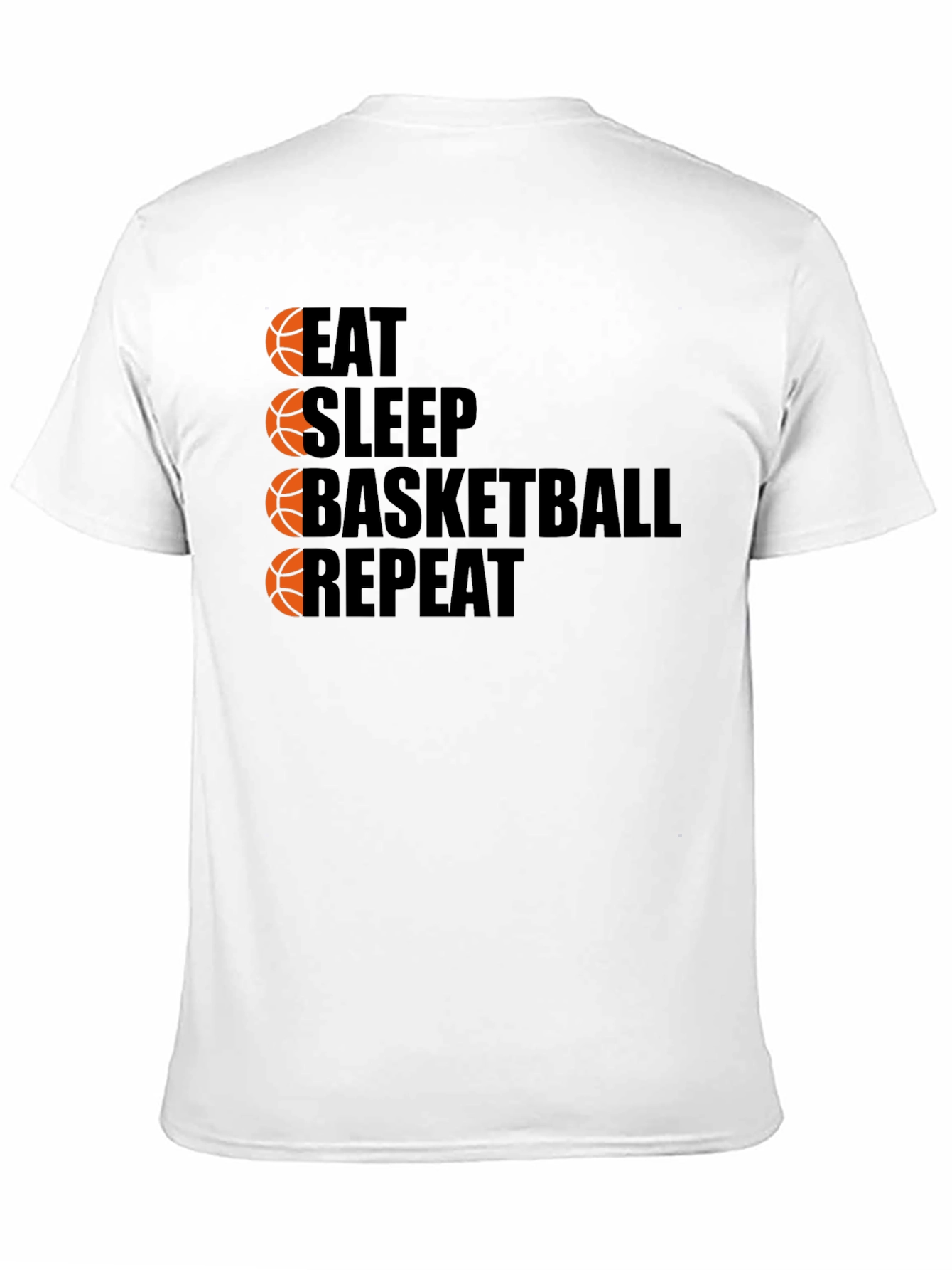 Eat Sleep Basketball Repeat T-Shirt