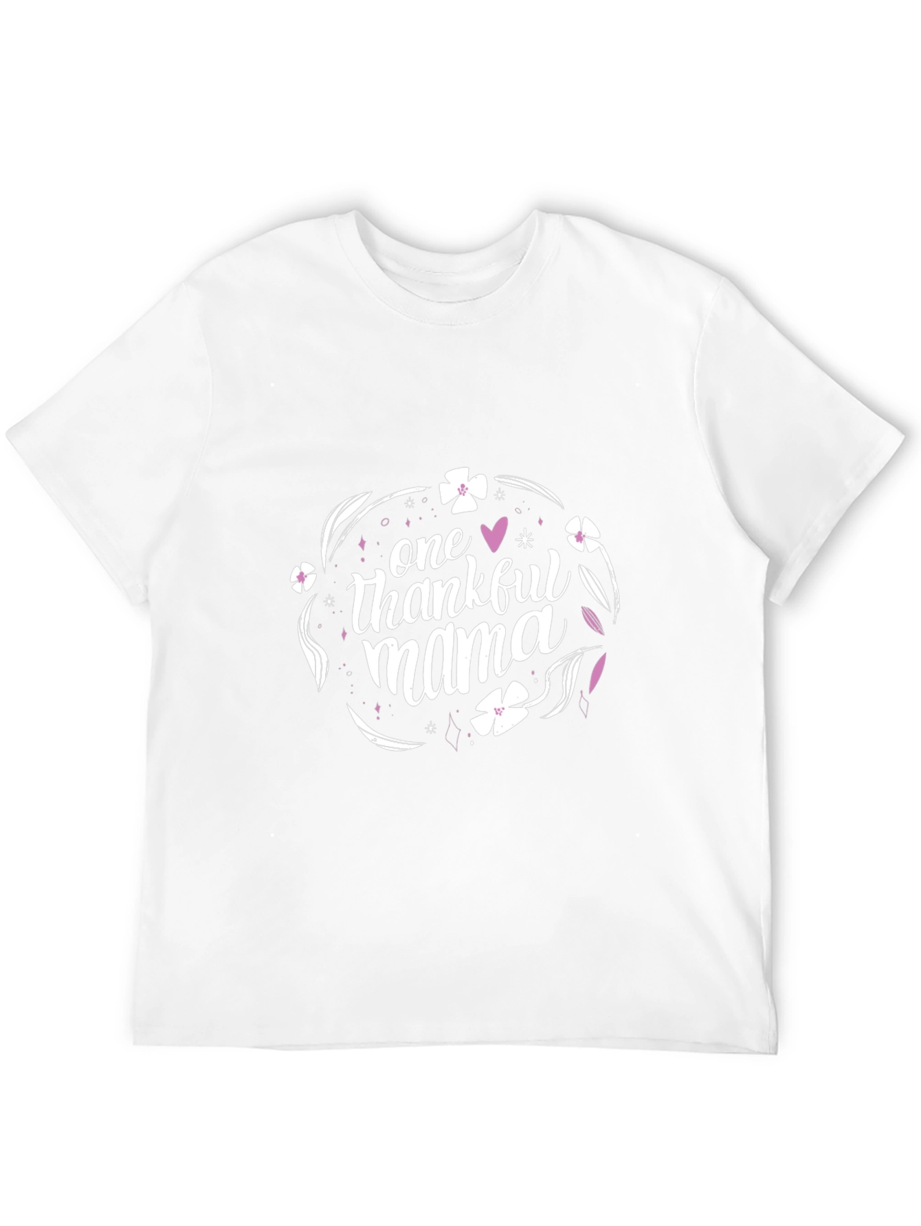 Thankful Mama Black T-Shirt