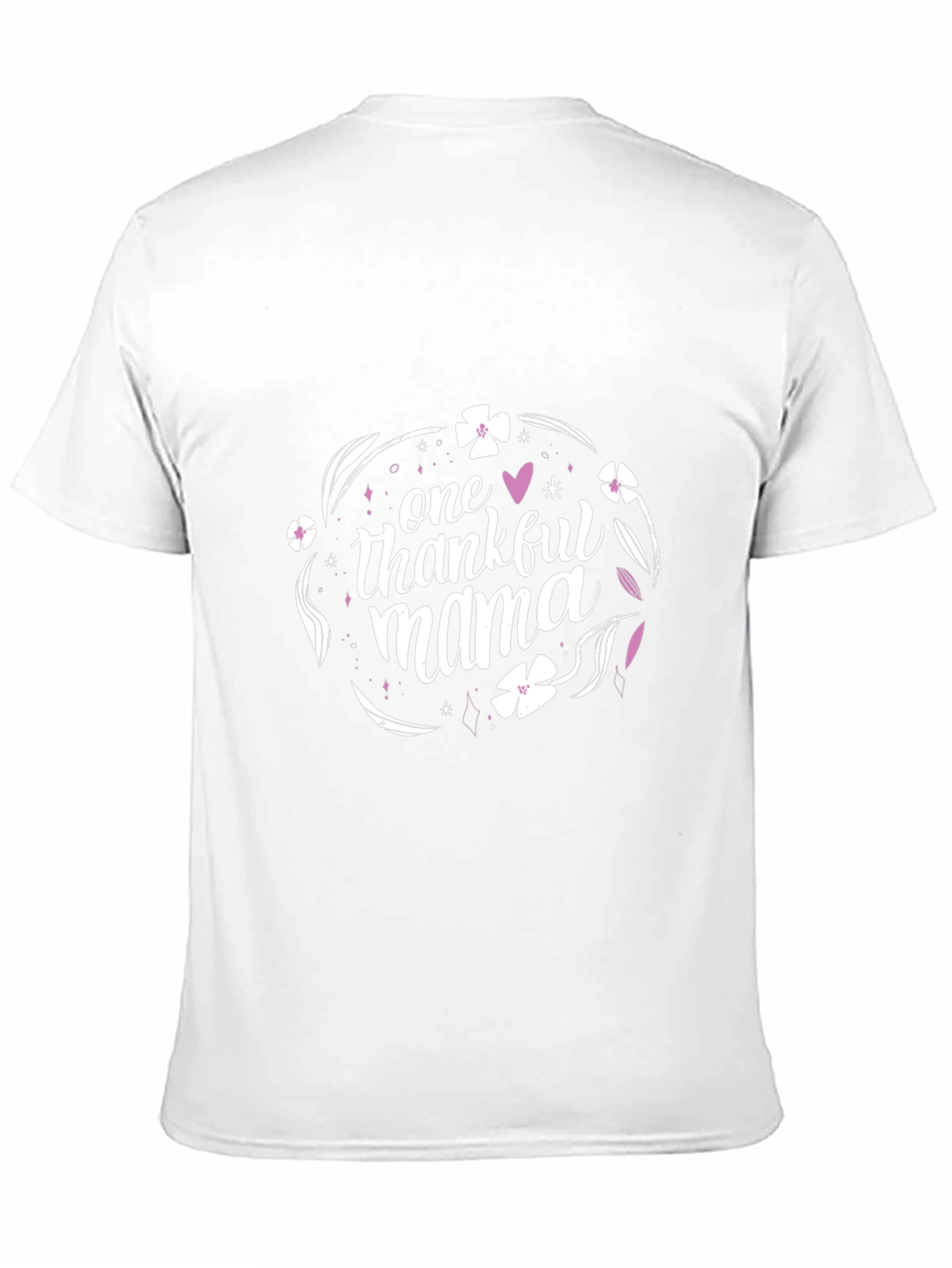 Thankful Mama Black T-Shirt