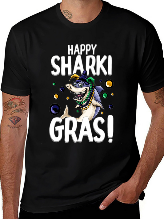 Happy Sharki Gras T-Shirt